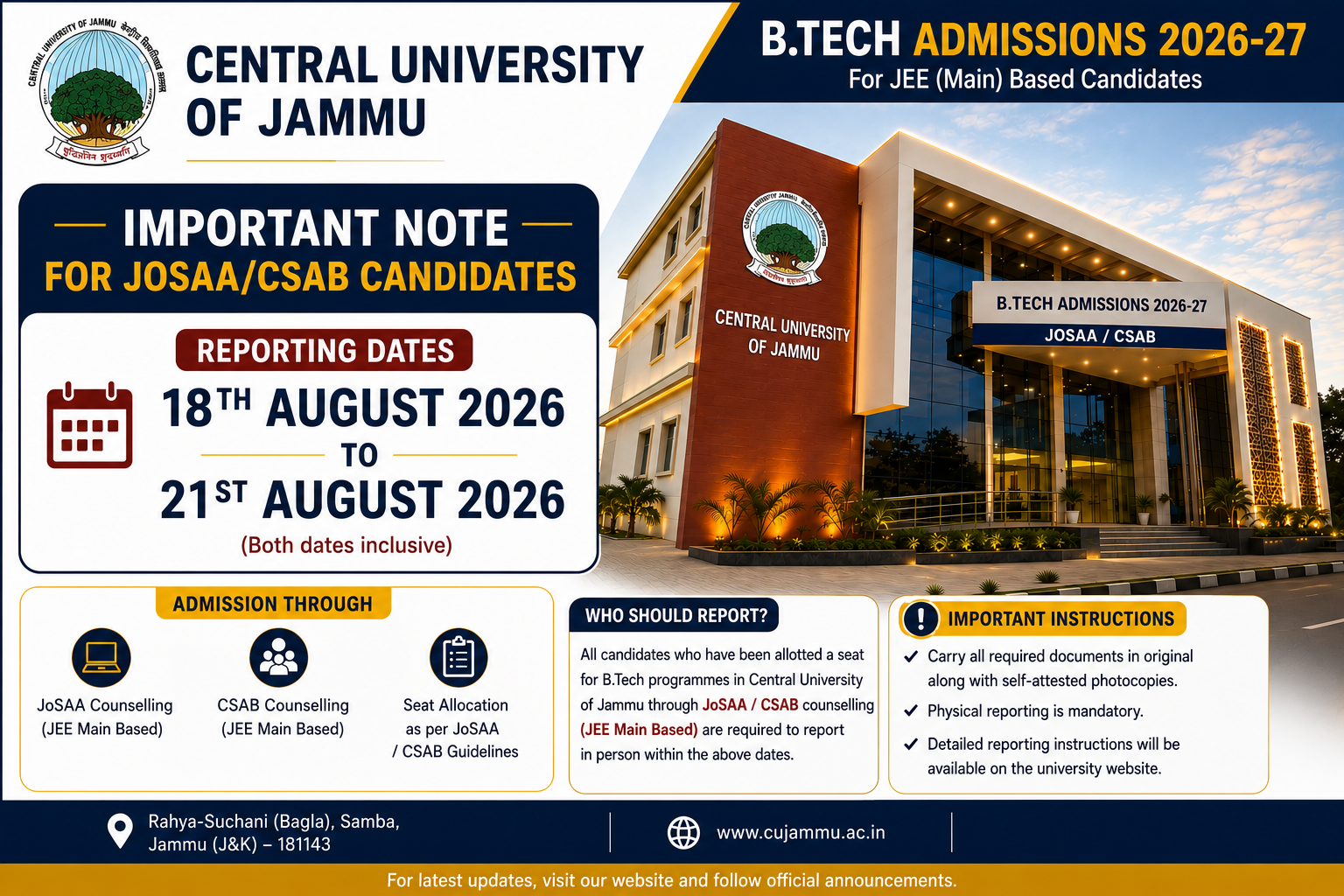 B.Tech Admissions